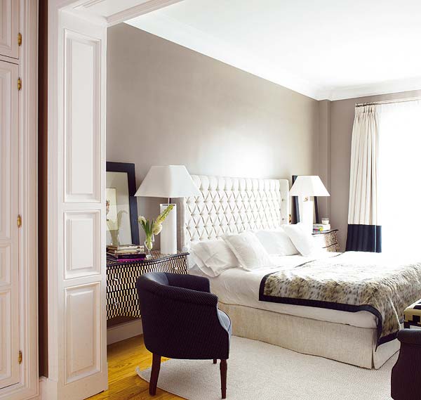 cozy-neutral-relaxing-master-bedroom-colors-design-interior-with-sofa-lamps-rug-wooden-flooring-ideas